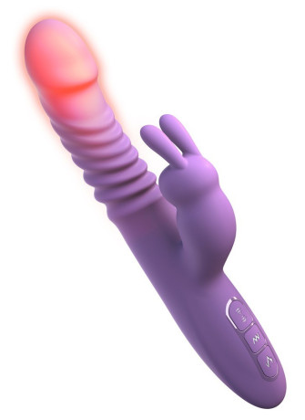 her thrusting silicone rabbit